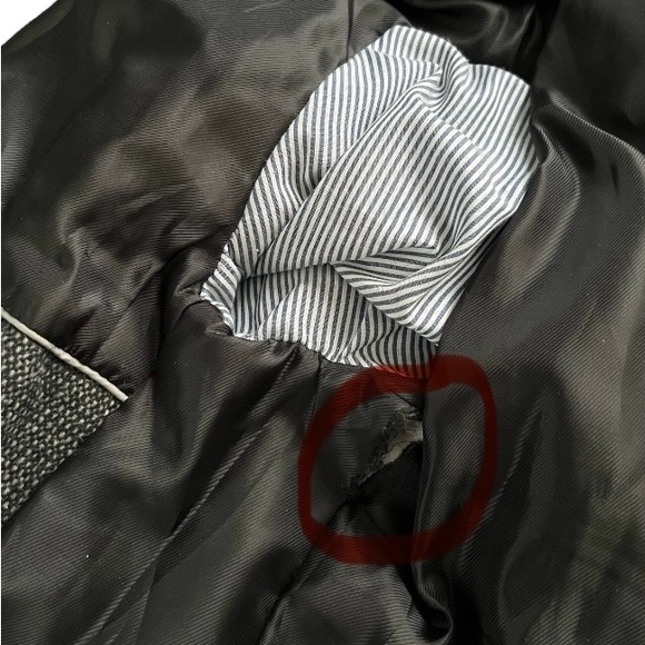 Women’s Le Chateau Wool Blend Grey Coat - Picture 5 of 7